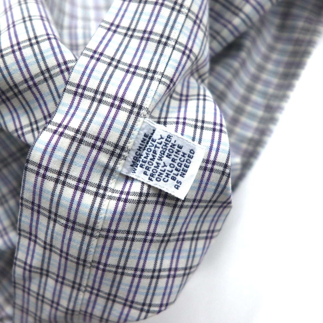 RALPH LAUREN 90年代 MCMEEL ビッグサイズ ボタンダウンシャツ L ブルー チェック スモールポニー刺繍