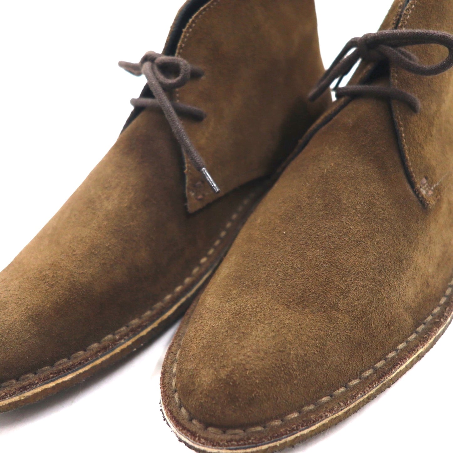 Clarks デザートブーツ チャッカブーツ 26cm ブラウン スエード ORIGINALS 23066 イタリア製