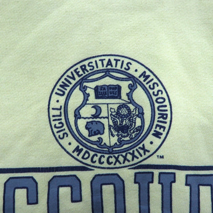 GEAR FOR SPORTS 90年代 ボトルネック リブライン スウェット L ベージュ MISSOURI