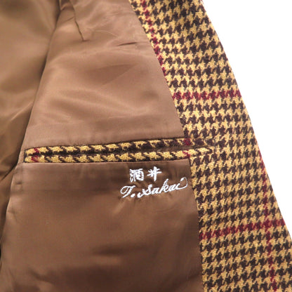 Polo by Ralph Lauren 90年代 ツイード 2B テーラードジャケット L ブラウン ガンクラブチェック ウール 日本製