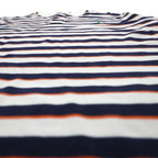 Polo by Ralph Lauren Striped Polo Shirt 2XL TALL White Navy Small Pony Embroidery Big Size