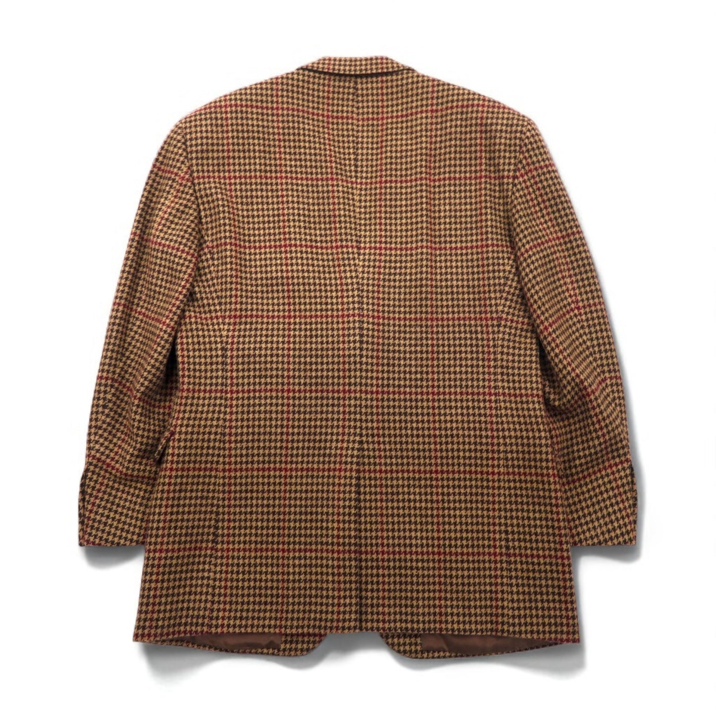 Polo by Ralph Lauren 90年代 ツイード 2B テーラードジャケット L ブラウン ガンクラブチェック ウール 日本製