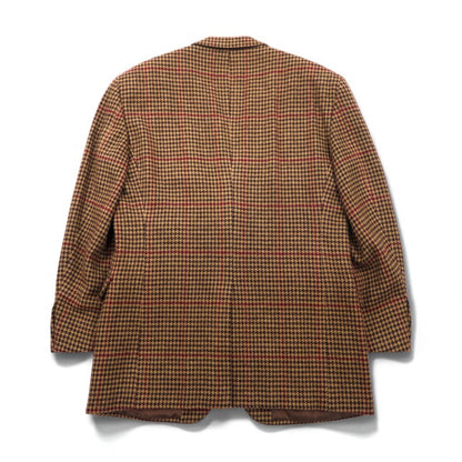 Polo by Ralph Lauren 90年代 ツイード 2B テーラードジャケット L ブラウン ガンクラブチェック ウール 日本製