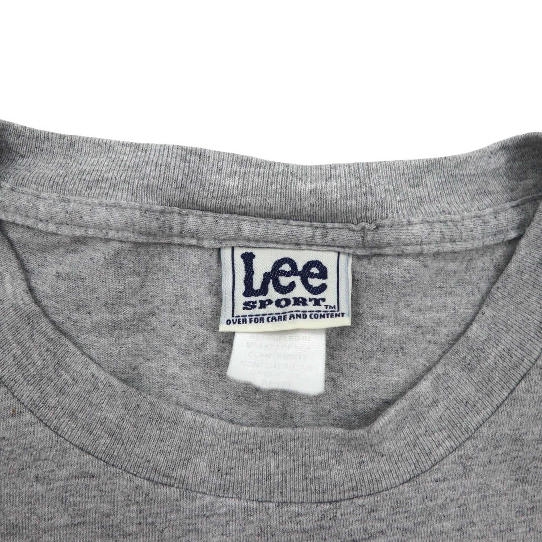Lee SPORT 90s NHL Printed T-Shirt, Large, Grey, Cotton, DETROIT RED WINGS