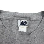Lee SPORT 90年代 NHL プリント Tシャツ L グレー コットン DETROIT RED WINGS