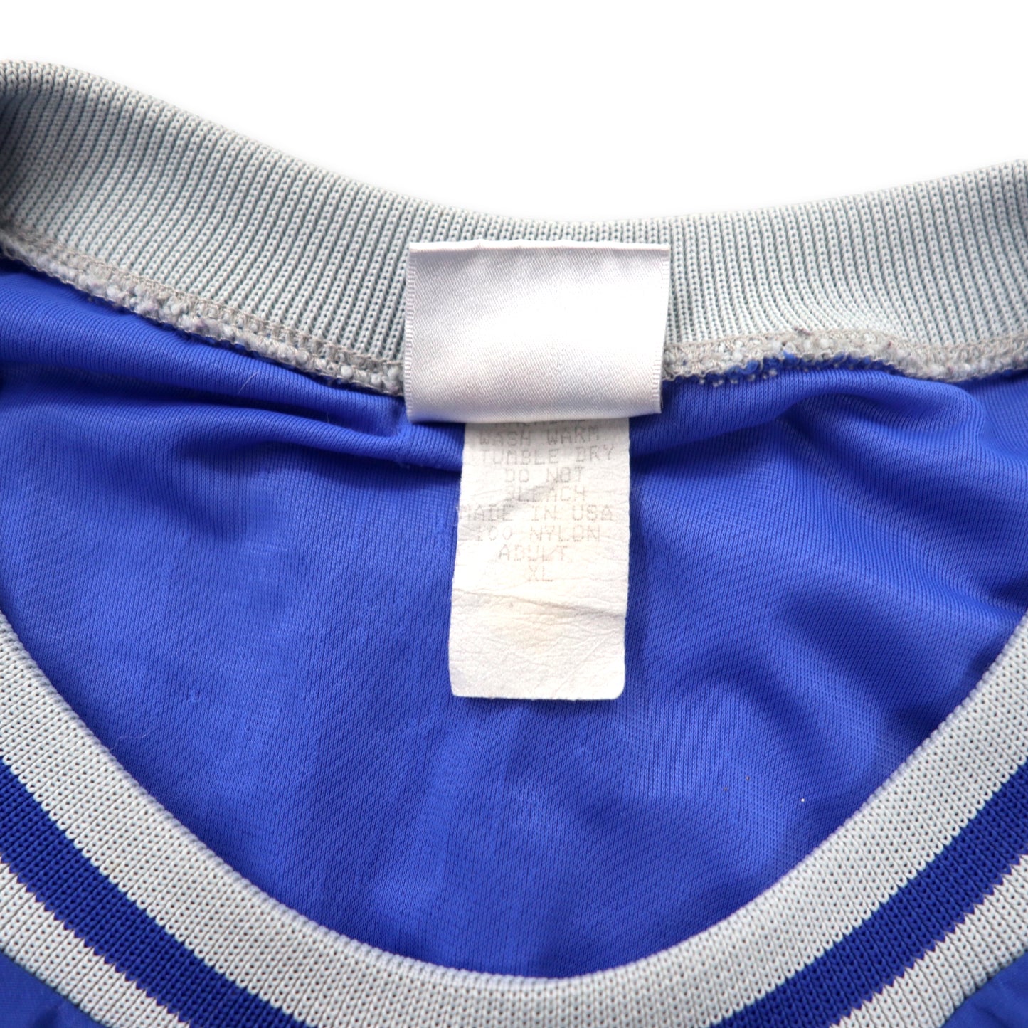 UNIVERSAL ATHLETICS USA製 ピステ プルオーバー ナイロンジャケット XL ブルー OLENTANGY BASKETBALL カレッジ刺繍 ビッグサイズ
