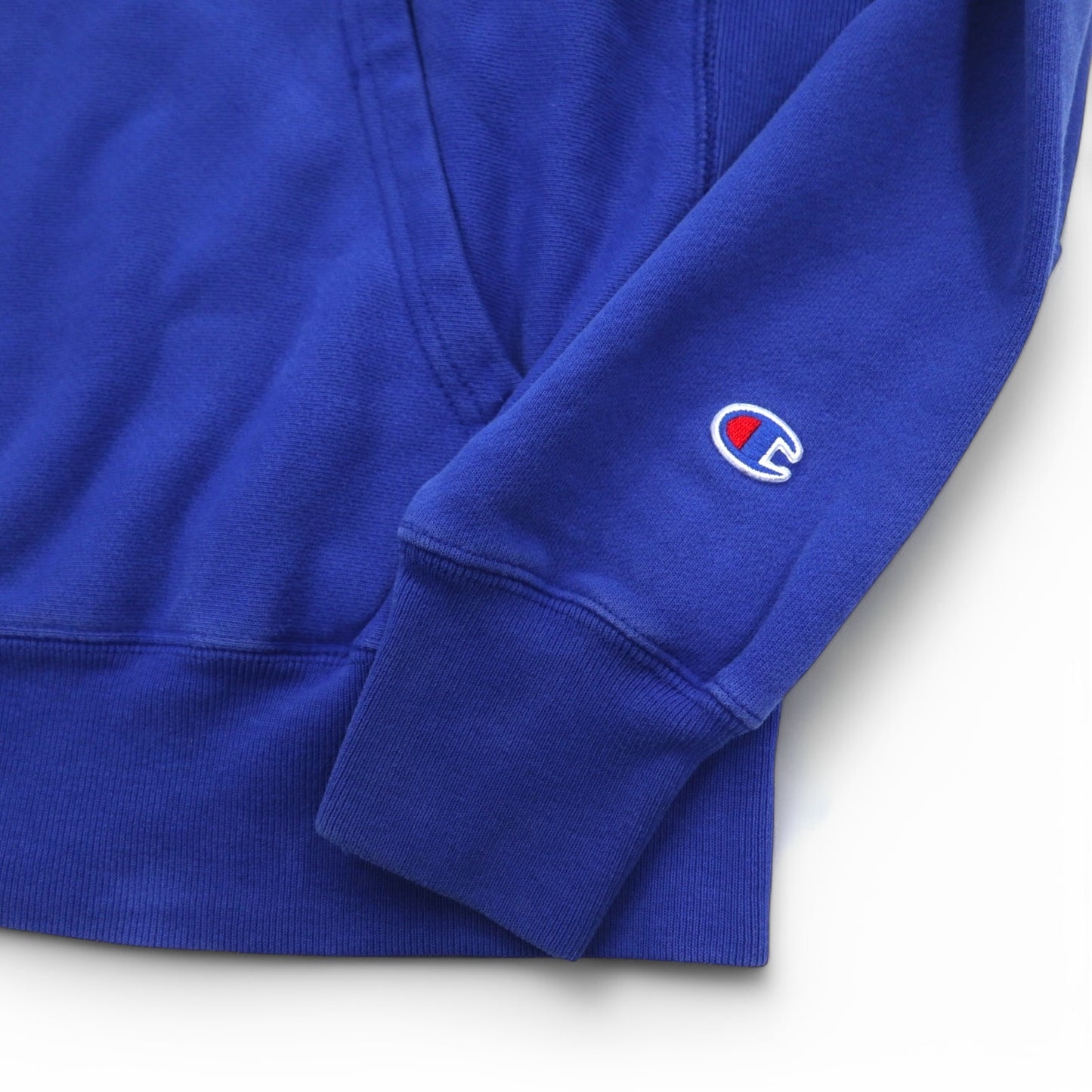 Champion リバースウィーブ REVERSE WEAVE プルオーバーパーカー XL ブルー スクリプトロゴ 青単タグ 復刻 ホンジュラス製