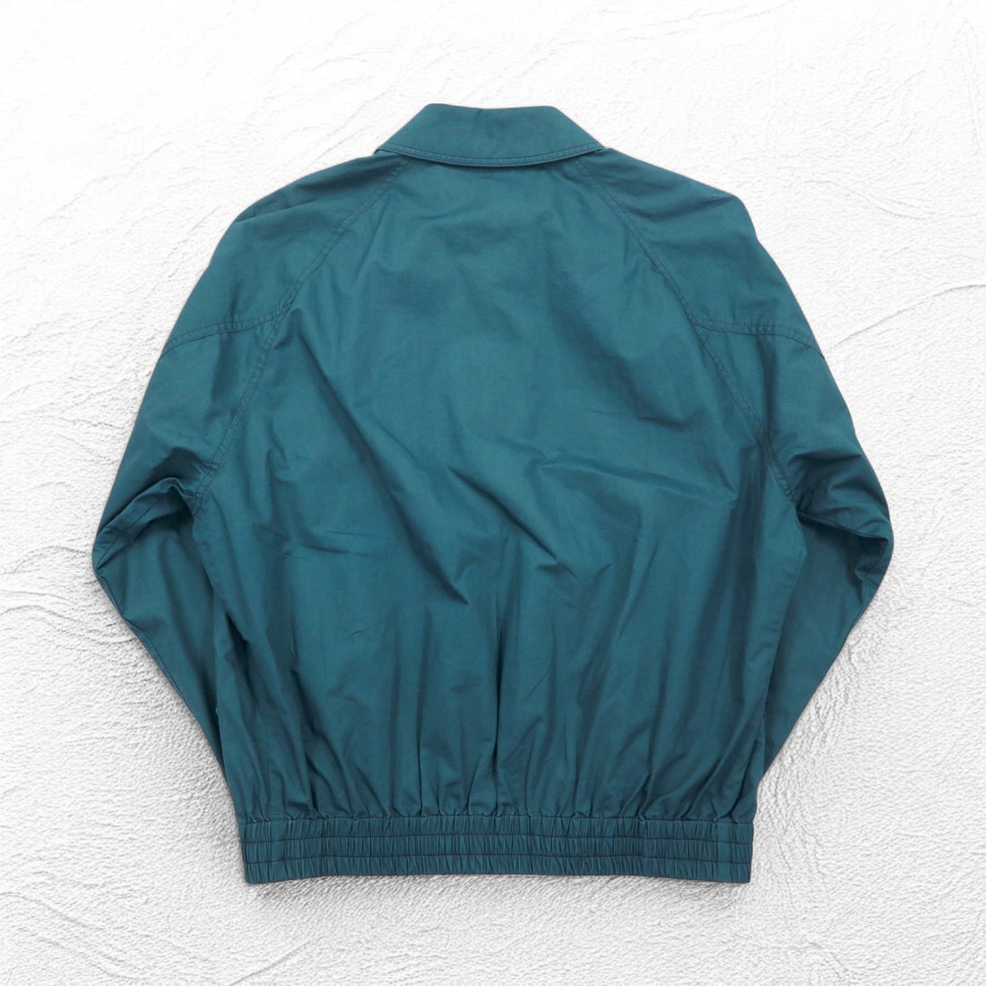 Burberrys 90s Swing Top Harrington Jacket S Green Nova Check Lining One Point Logo Embroidery Made in Japan
