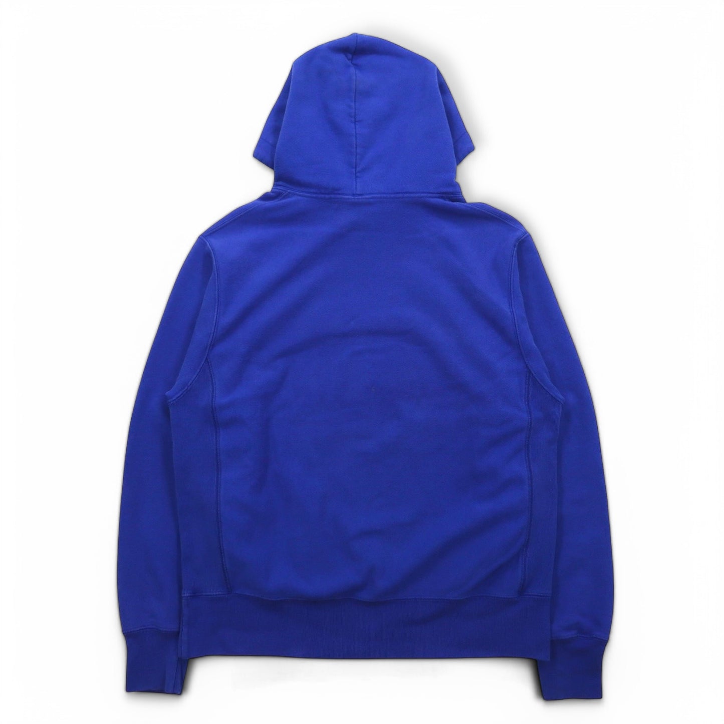 Champion リバースウィーブ REVERSE WEAVE プルオーバーパーカー XL ブルー スクリプトロゴ 青単タグ 復刻 ホンジュラス製