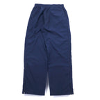 NIKE Woven Wind Pants Track Pants Jersey L Navy Stretch Waist Lined Track Pants Blue 274010-451