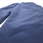 NIKE Woven Wind Pants Track Pants Jersey L Navy Stretch Waist Lined Track Pants Blue 274010-451