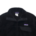 Patagonia Retool Snap-T Pullover Fleece Jacket, Size Small, Black, 25441