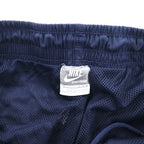 NIKE Woven Wind Pants Track Pants Jersey L Navy Stretch Waist Lined Track Pants Blue 274010-451