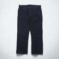 Polo Ralph Lauren コーデュロイ チノパンツ ワークパンツ L ネイビー レザーパッチ