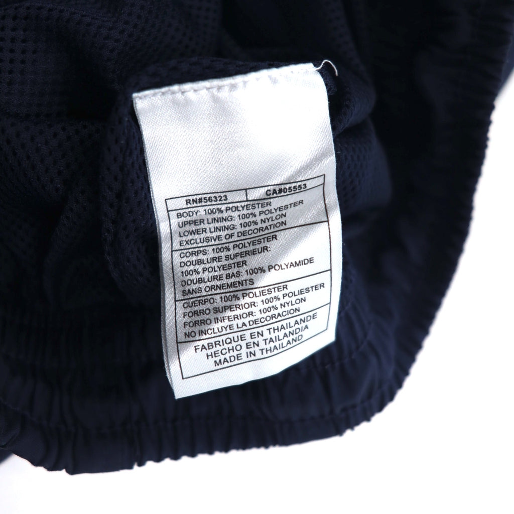 NIKE Woven Wind Pants Track Pants Jersey L Navy Stretch Waist Lined Track Pants Blue 274010-451