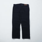 Polo Ralph Lauren コーデュロイ チノパンツ ワークパンツ L ネイビー レザーパッチ