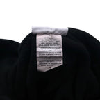 Champion Reverse Weave Pullover Hoodie L Black Script Logo Blue Single Tag Reprint Made in Honduras