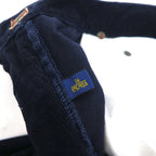 Polo Ralph Lauren コーデュロイ チノパンツ ワークパンツ L ネイビー レザーパッチ