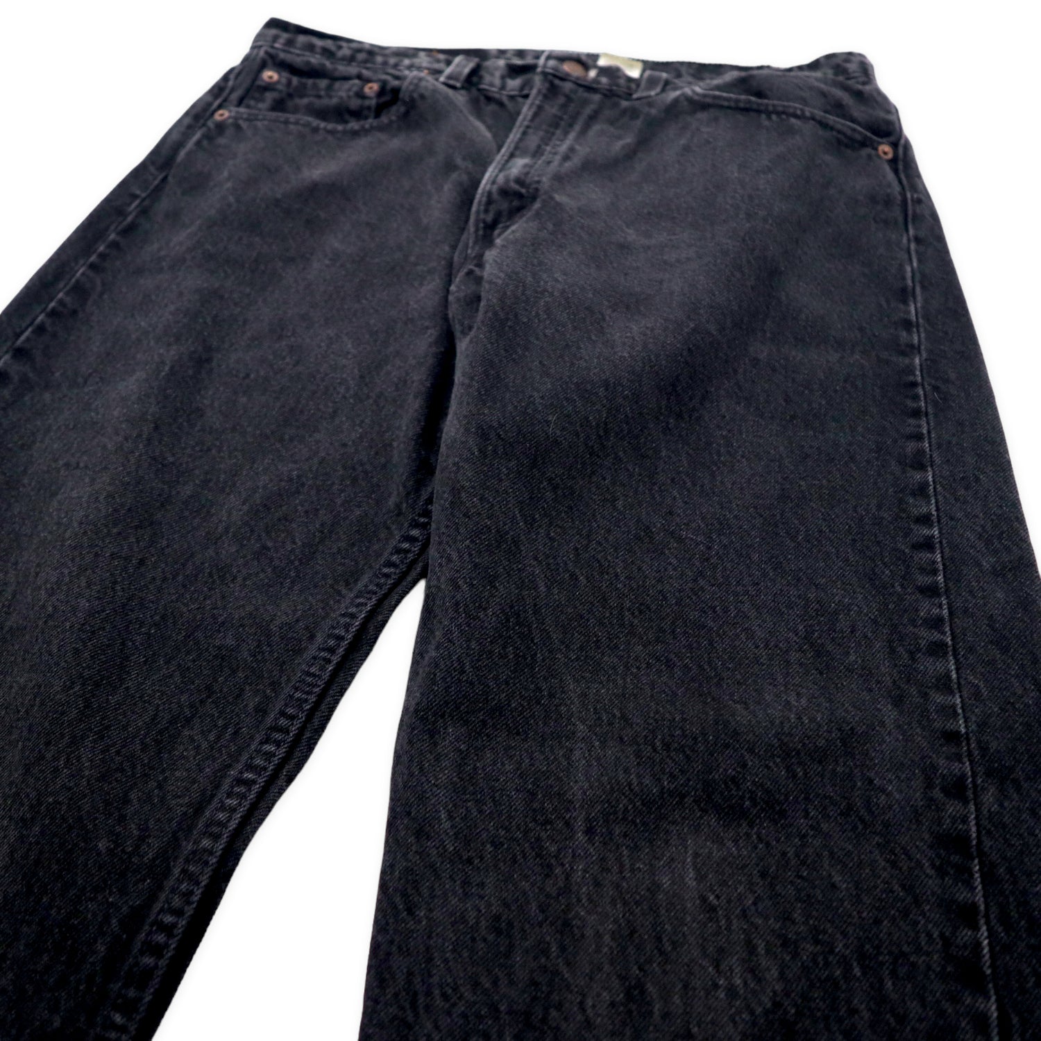 Levi's USA MADE 90's 505 Black Denim Pants 36 REGULAR FIT STRAIGHT ...