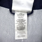 adidas 90s Half Zip Nylon Jacket XL Navy 3 Stripes International Flag Tag Big Size