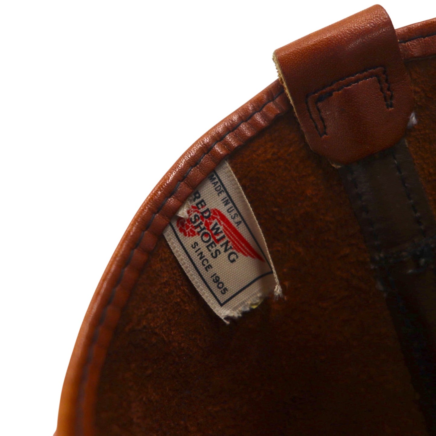 REDWING 87年 USA製 80s 11inch PECOS ペコスブーツ 30cm ブラウン レザー 1155 プリント羽タグ 縦羽