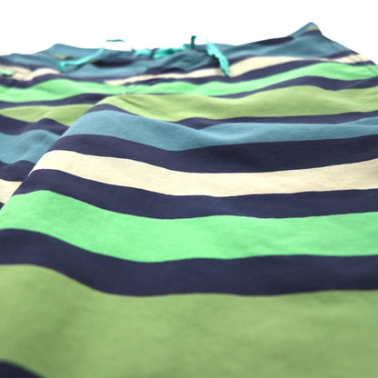 patagonia ウェーブフェアラー ボードショーツ Wavefarer Boardshorts ショートパンツ S ネイビー グリーン ボーダー ナイロン 67817