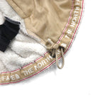 THE NORTH FACE フリースジャケット パーカー S ホワイト OSO FURRY FLEECE HOODIE ドローコード AA5Z