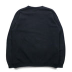 Vintage 90s Mexico Made Graphic Sweatshirt SANTEE Sweatshirt L Black ALASKA Made in Mexico