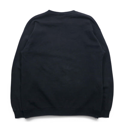 Vintage 90s Mexico Made Graphic Sweatshirt SANTEE スウェット L ブラック ALASKA メキシコ製