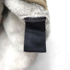 THE NORTH FACE フリースジャケット パーカー S ホワイト OSO FURRY FLEECE HOODIE ドローコード AA5Z