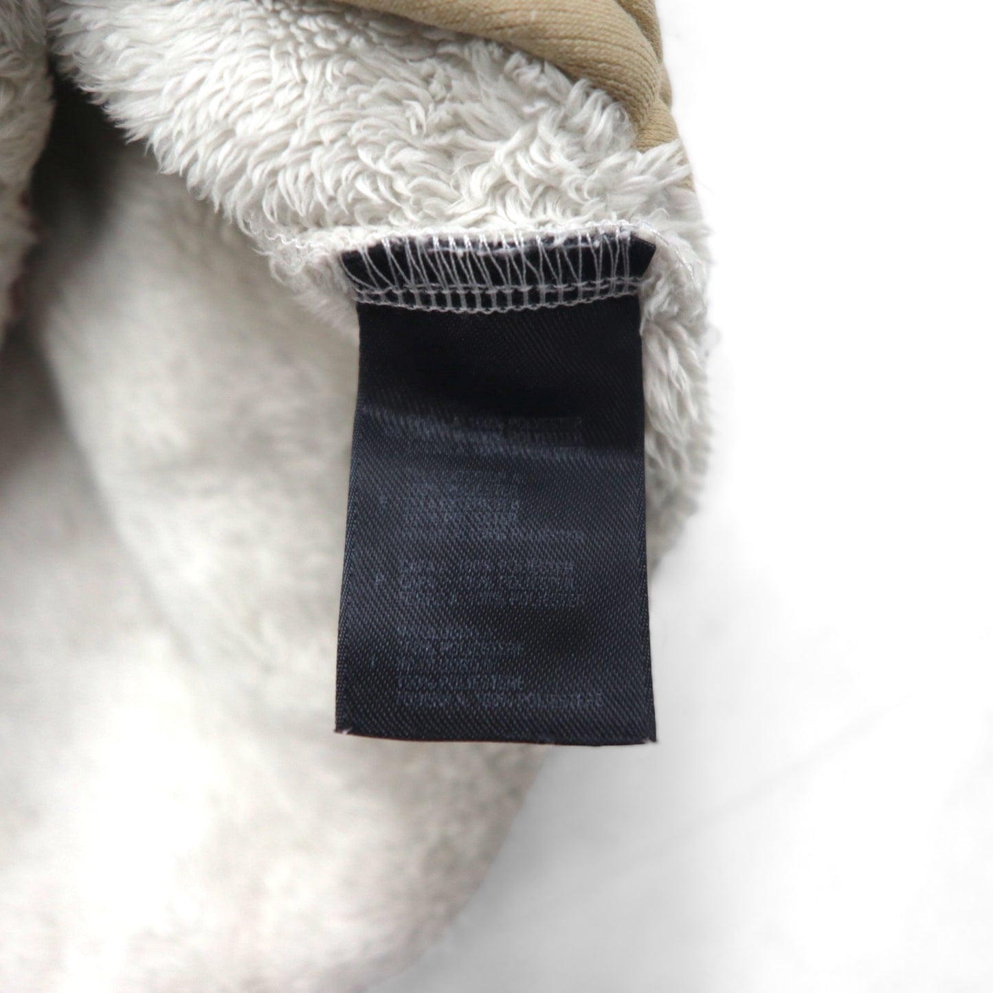 THE NORTH FACE OSO FURRY FLEECE HOODIE (Size S, White) with Drawcord AA5Z