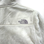 THE NORTH FACE フリースジャケット パーカー S ホワイト OSO FURRY FLEECE HOODIE ドローコード AA5Z