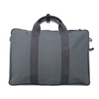 PORTER CLIP Briefcase Business Bag Grey Polyester Expandable Gusset CLIP Made in Japan