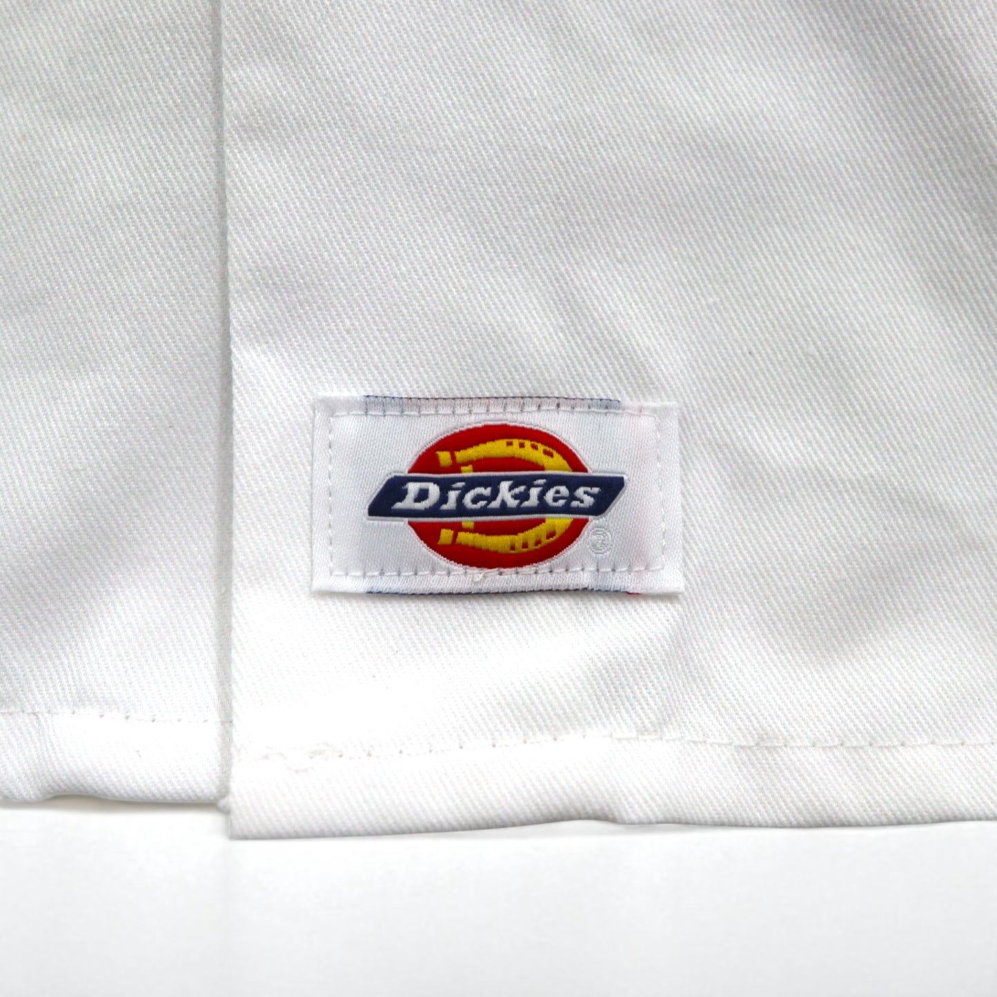 Dickies 半袖 ワークシャツ 2XL ホワイト ポリエステル コットン ダブルポケット 1574