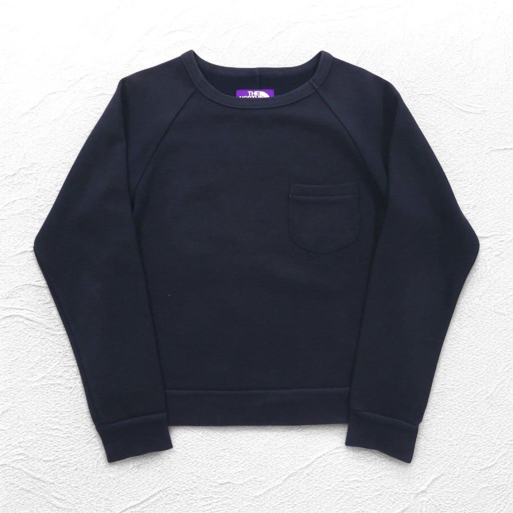 THE NORTH FACE PURPLE LABEL Crew Neck Sweatshirt S Navy COOLMAX MOUNTAIN CREW NECK SWEAT NT6451N