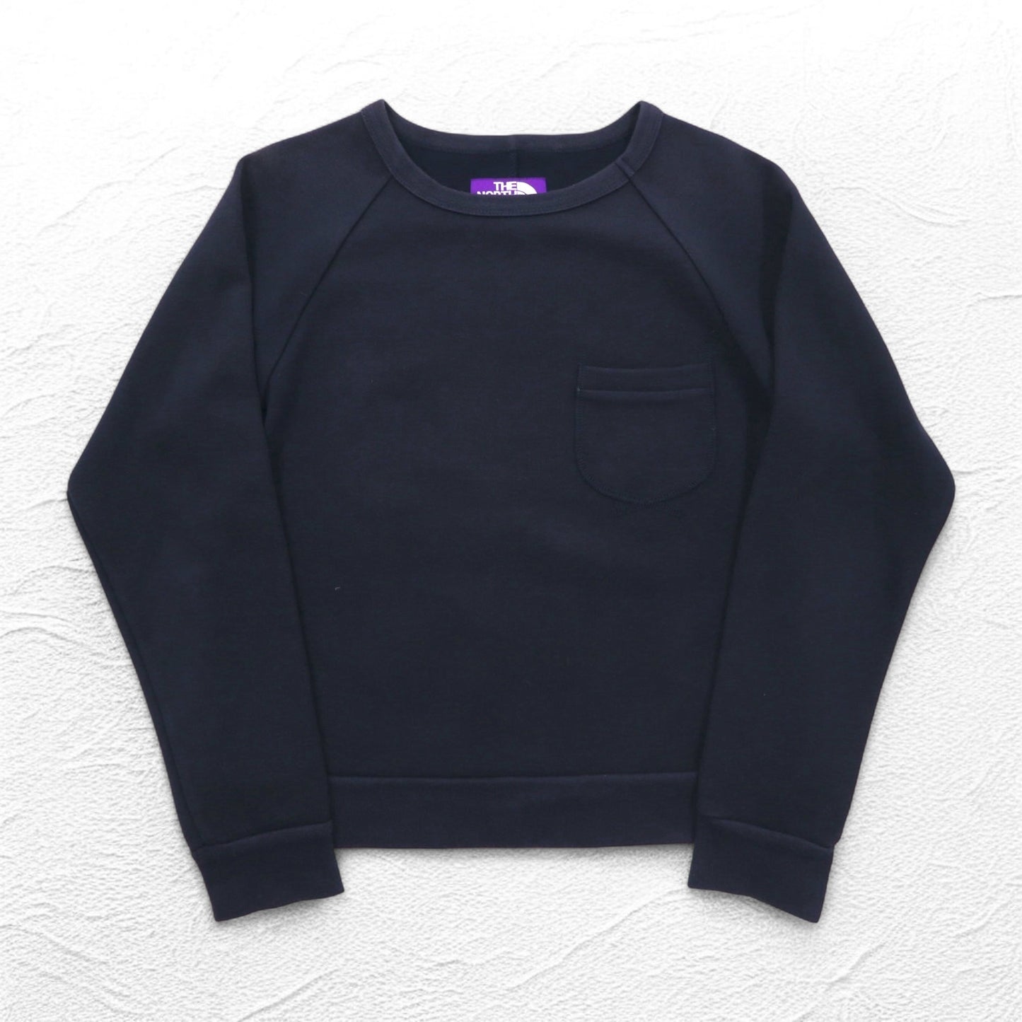 THE NORTH FACE PURPLE LABEL クルーネックスウェット S ネイビー COOLMAX MOUNTAIN CREW NECK SWEAT NT6451N