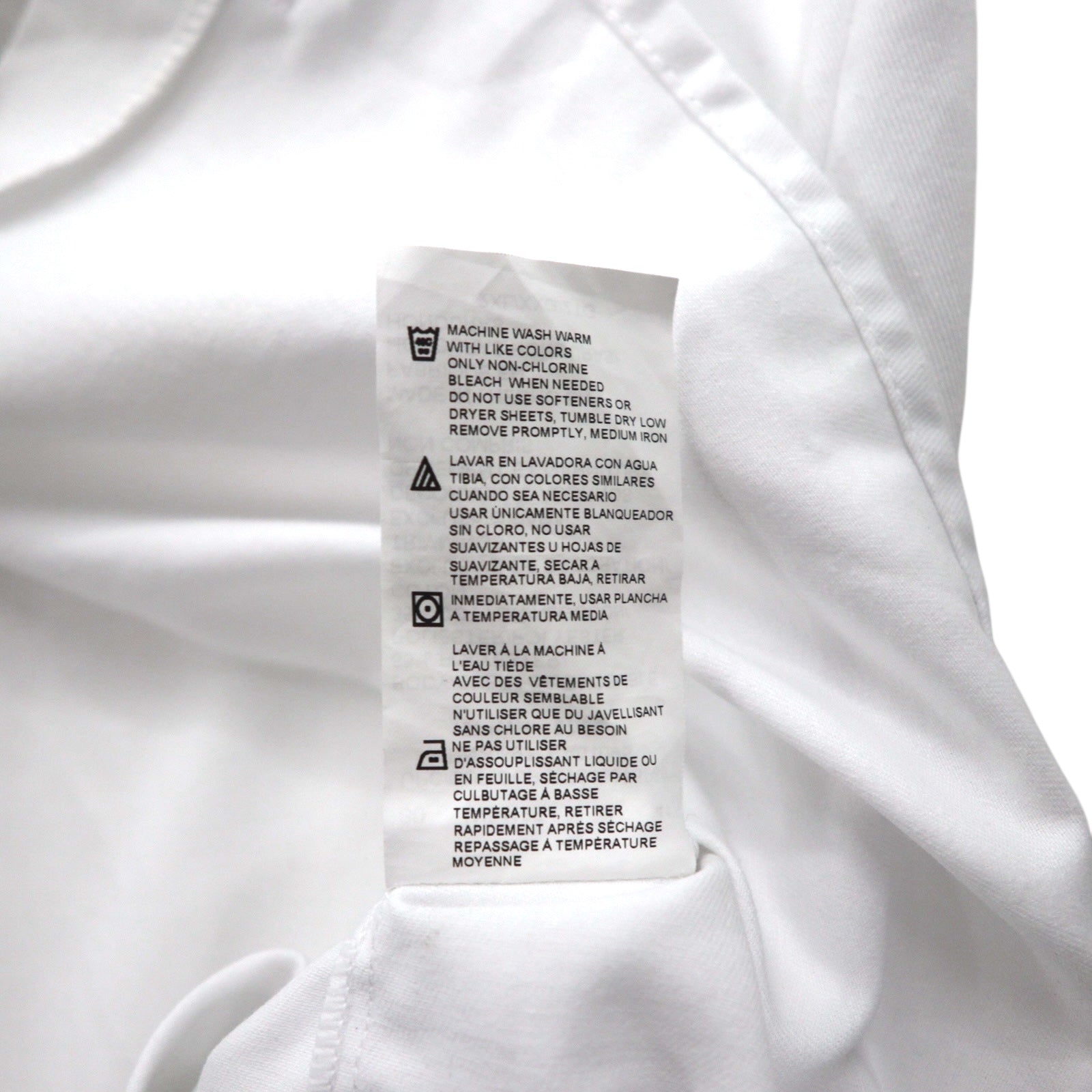 Dickies Short Sleeve Work Shirt, Size 2XL, White, Polyester and Cotton, Double Pocket, 1574