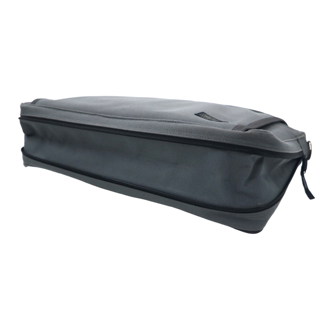 PORTER CLIP Briefcase Business Bag Grey Polyester Expandable Gusset CLIP Made in Japan