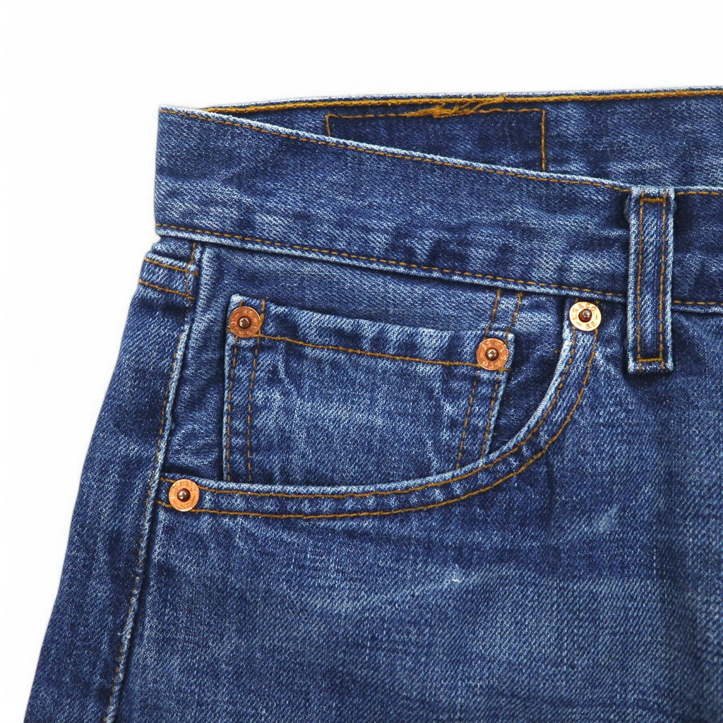 Levi's 00年代 スペイン製 501 ユーロリーバイス デニムパンツ M インディゴ ブルー ボタンフライ 00501-0175