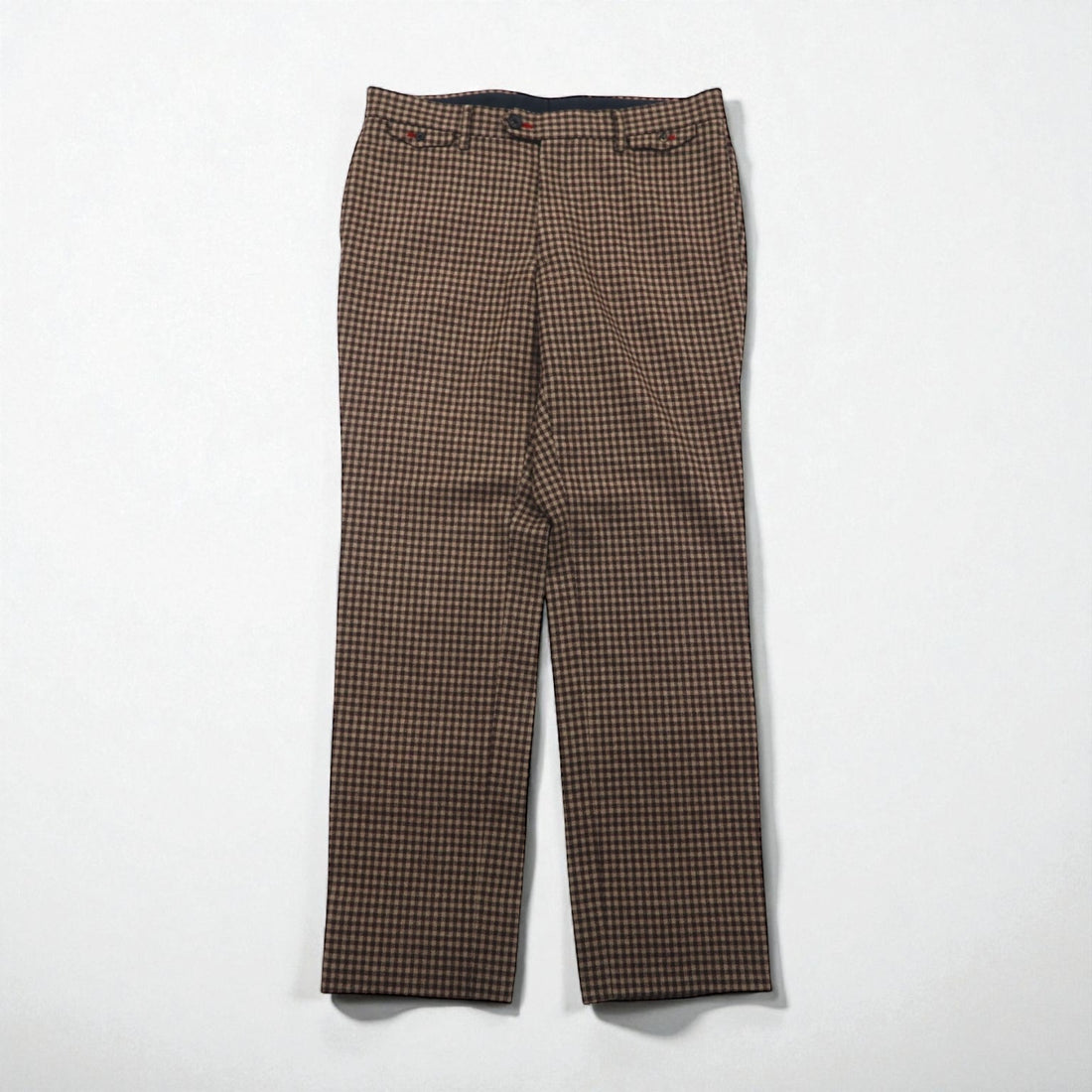 Paul Smith COLLECTION ツイード スラックス パンツ L ブラウン グレンチェック 日本製