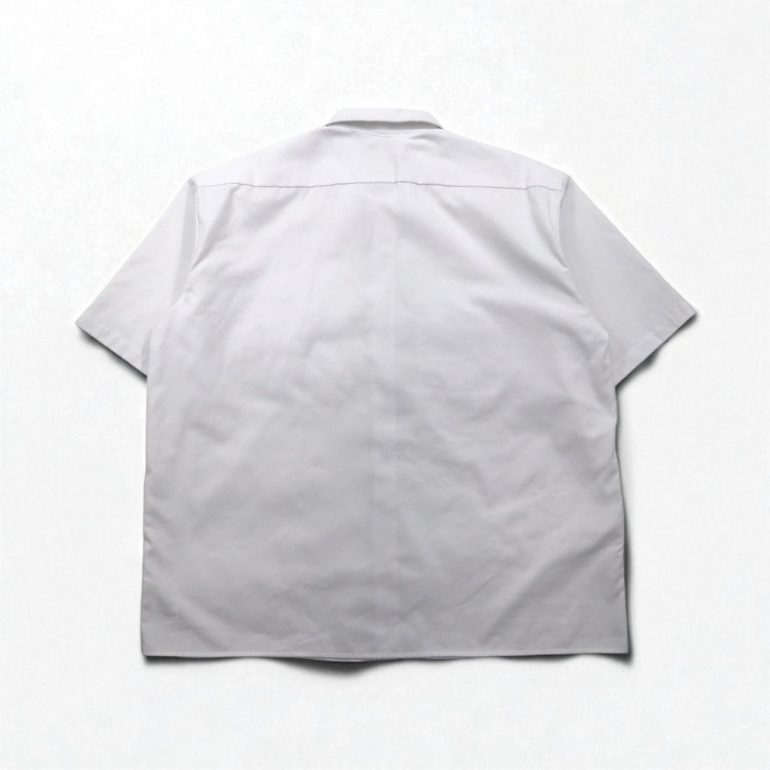Dickies 半袖 ワークシャツ 2XL ホワイト ポリエステル コットン ダブルポケット 1574