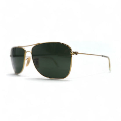 Ray-Ban アビエーター Aviator ティアドロップ サングラス ダブルブリッジ ゴールド メタル RB3477 001 59◻︎16 140 3N イタリア製