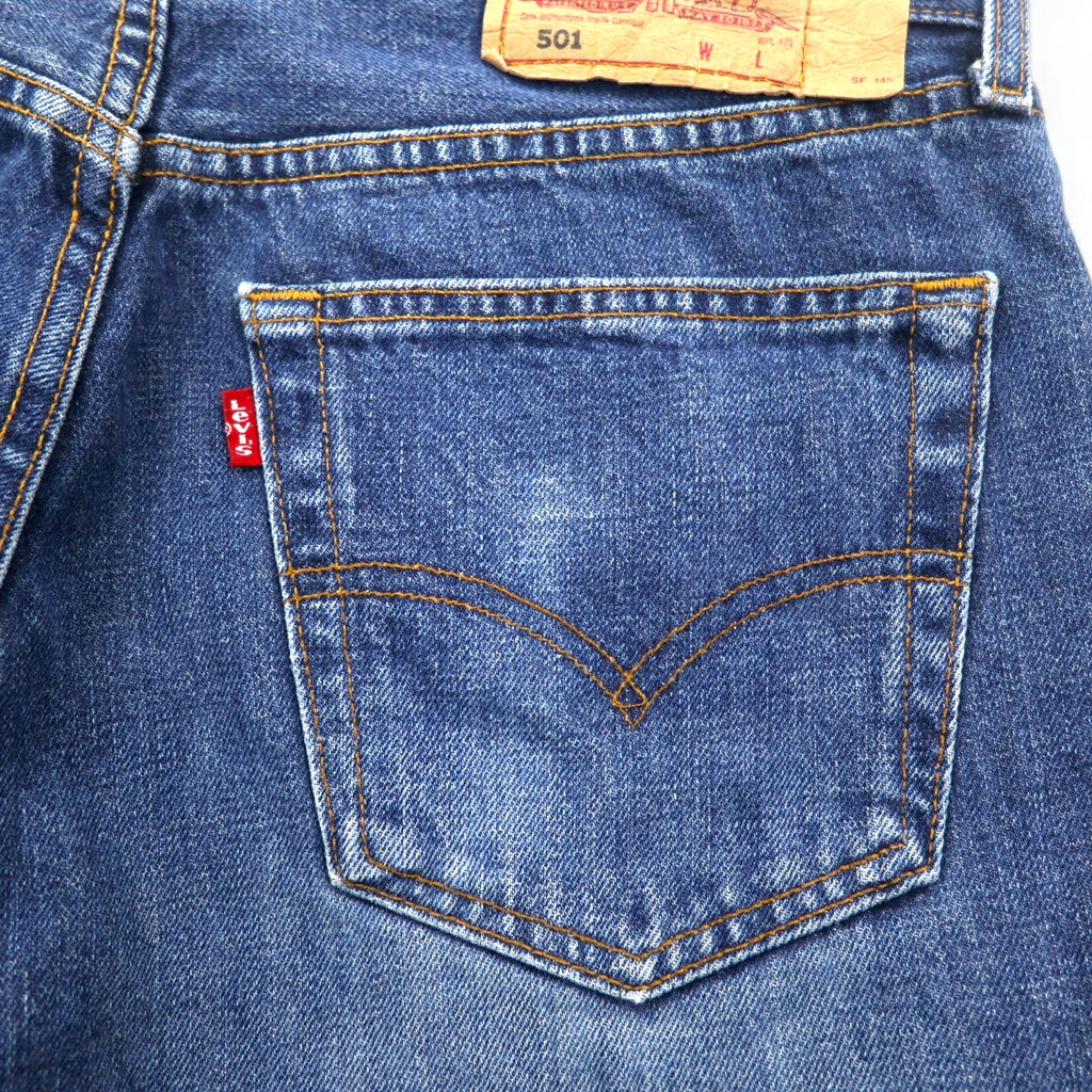 Levi's 00年代 スペイン製 501 ユーロリーバイス デニムパンツ M インディゴ ブルー ボタンフライ 00501-0175