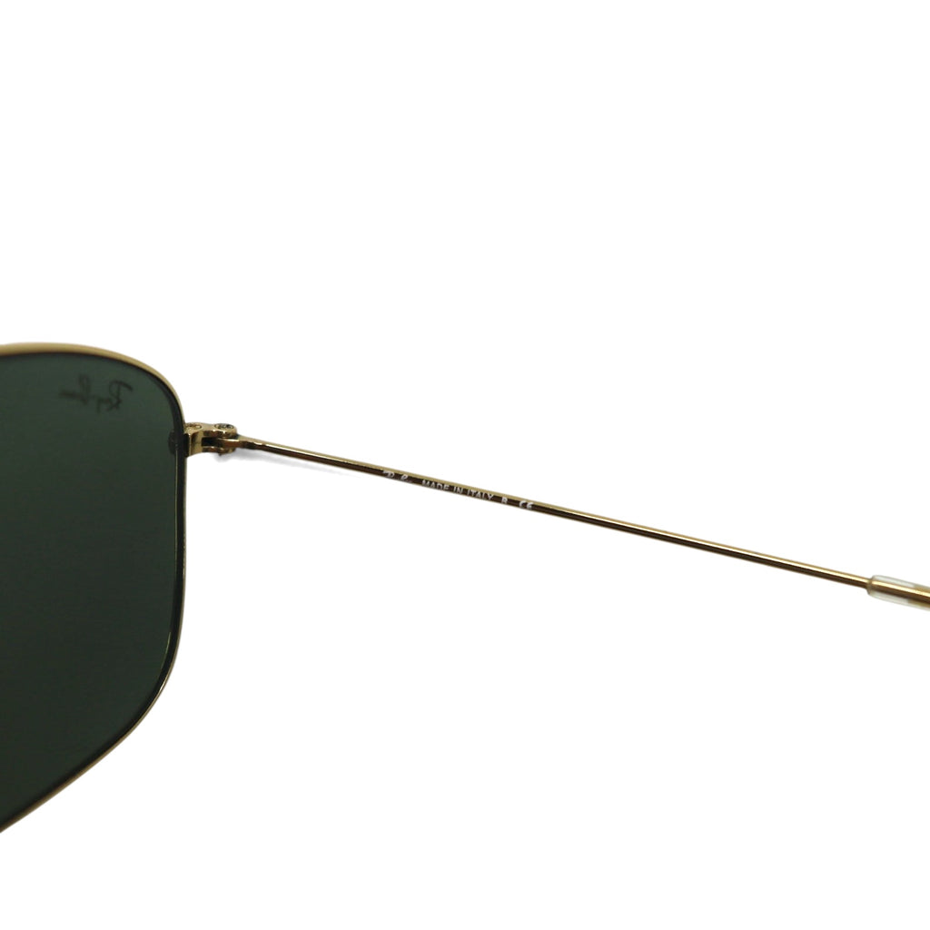 Ray-Ban Aviator Teardrop Sunglasses with Double Bridge, Gold Metal, RB3477 001, 59◻︎16 140 3N, Made in Italy