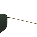 Ray-Ban Aviator Teardrop Sunglasses with Double Bridge, Gold Metal, RB3477 001, 59◻︎16 140 3N, Made in Italy