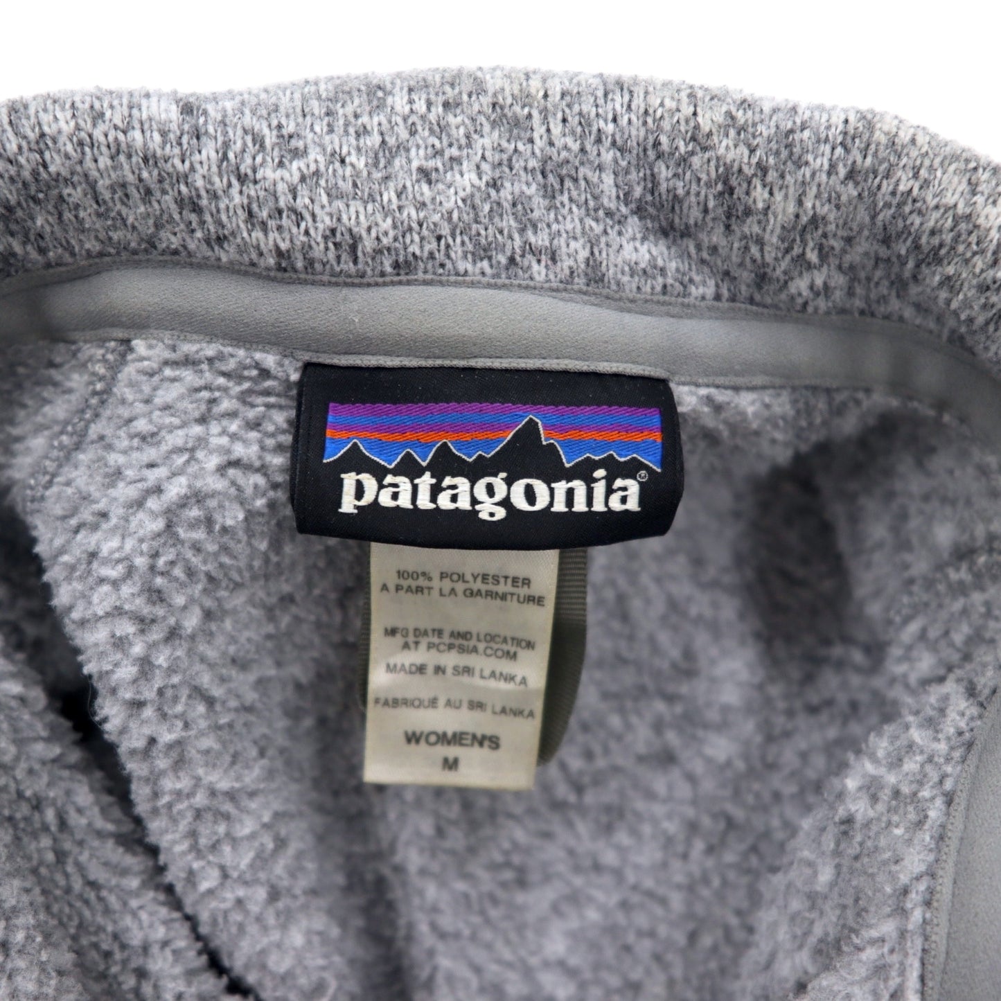 patagonia ベターセーター フリースジャケット M グレー ポリエステル 25542FA14 スリランカ製