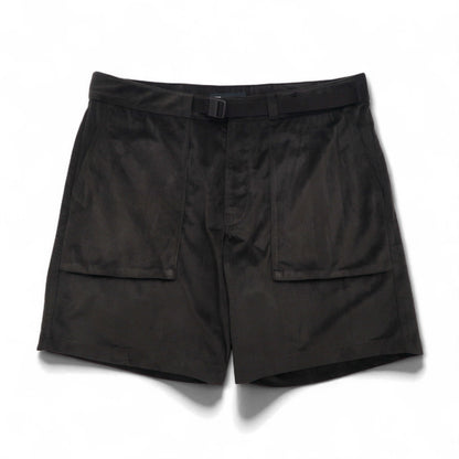 NIKE SB Velvet Corduroy Belted Shorts, Brown, Size XL, AA1075-220