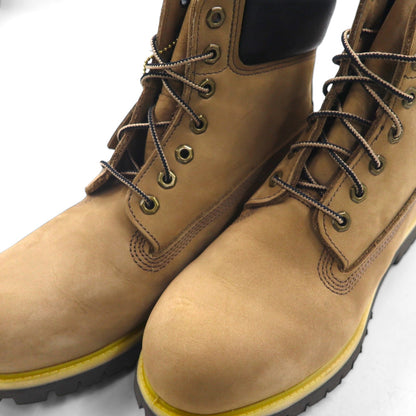 Timberland USA製 6インチ プレミアムブーツ 6 INCH PREMIUM BOOT イエローブーツ 27cm ウィート ヌバック 15017 未使用品