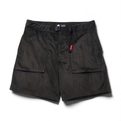 NIKE SB Velvet Corduroy Belted Shorts, Brown, Size XL, AA1075-220