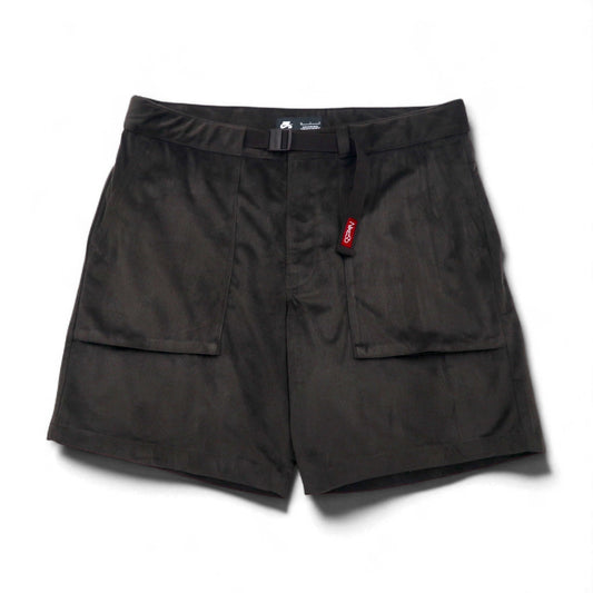 NIKE SB ベルベット コーデュロイ ベルテッド ショーツ Velvet Corduroy Belted Shorts ショートパンツ XL ブラウン AA1075-220